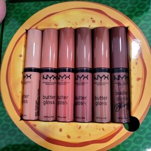 NYX Professional Makeup Home Alone Pizza Lip Gloss Vault 6pc Set Limited Edition